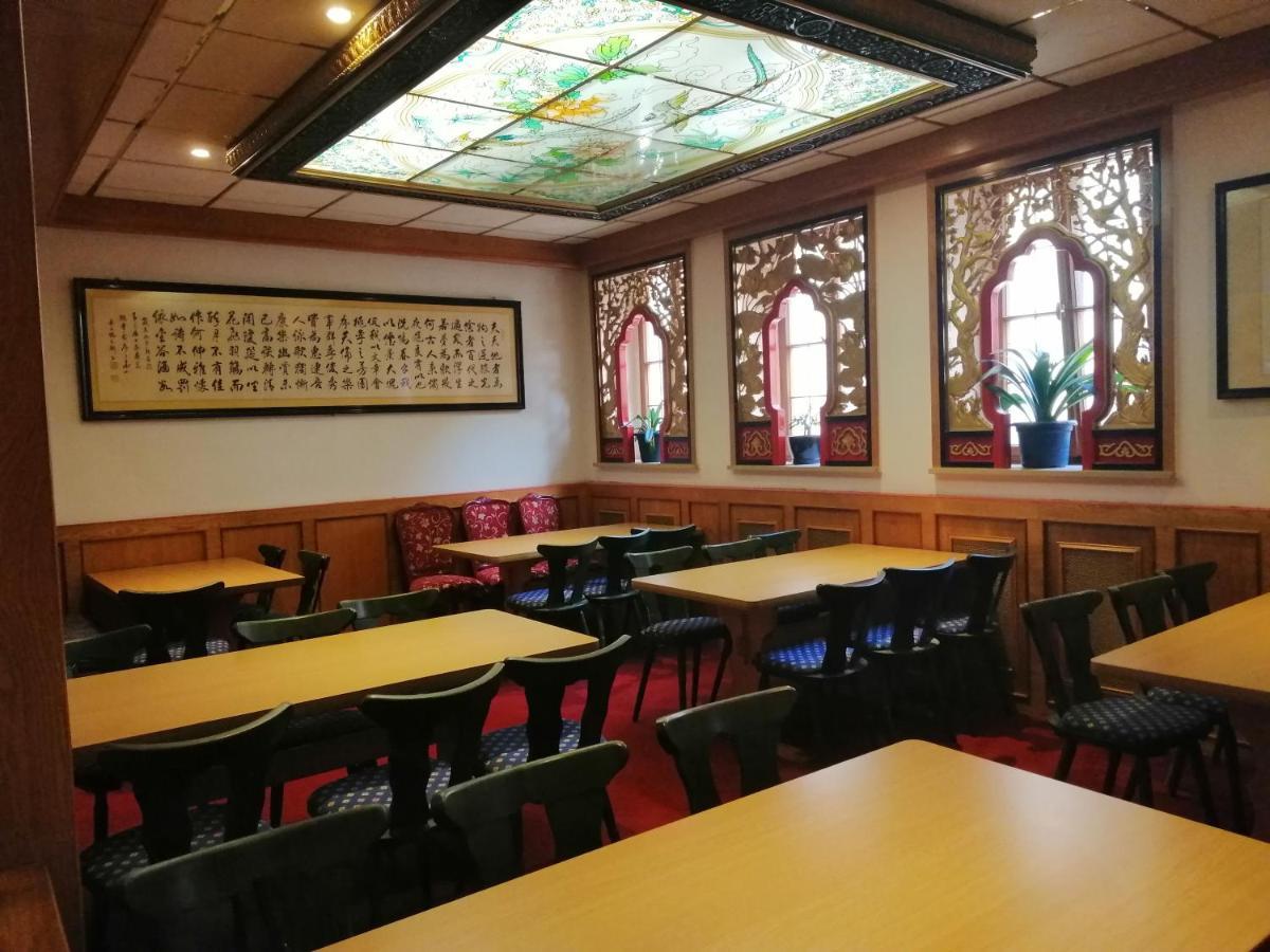 China Restaurant Hotel Lotus Rothenburg ob der Tauber Buitenkant foto