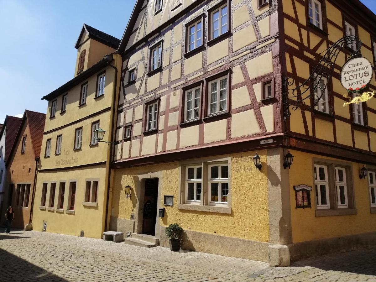 China Restaurant Hotel Lotus Rothenburg ob der Tauber Buitenkant foto
