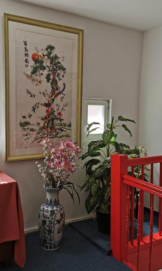 China Restaurant Hotel Lotus Rothenburg ob der Tauber Buitenkant foto